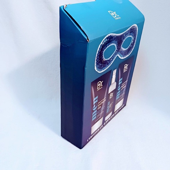 Men Bath 4 Products COOLING FORMULA Shower GEL, MIST, LOTION, MASK Spa Treatment - Picture 4 of 16